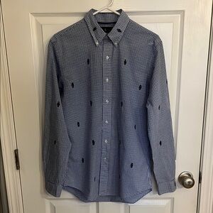 Ralph Lauren Blue Casual Button Down Shirt